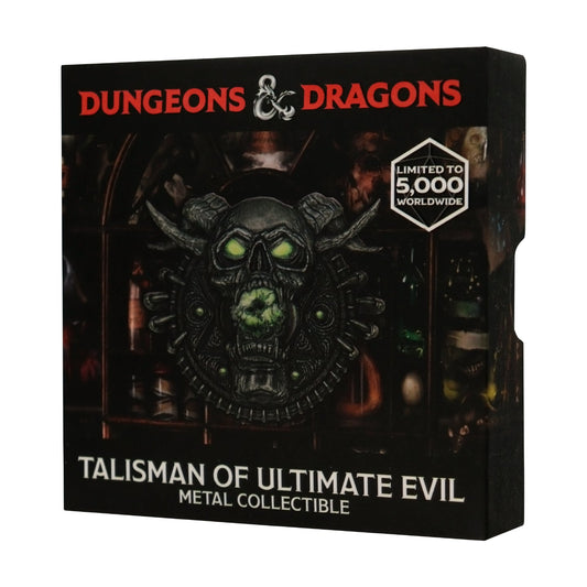 Dungeons & Dragons Limited Edition Talisman of Ultimate Evil Medallion and Art Card Medallion