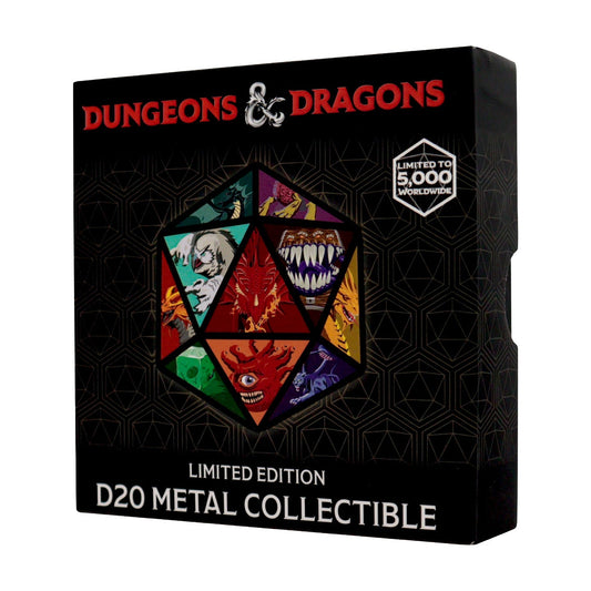 Dungeons & Dragons D20 Medallion Medallion