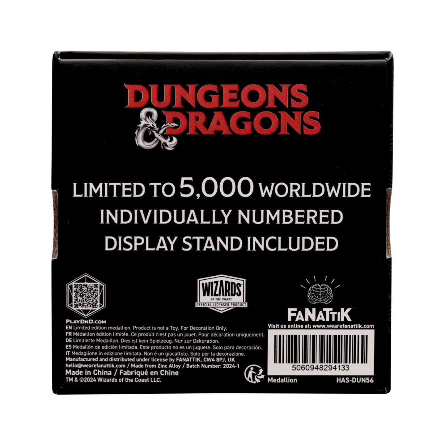 Dungeons & Dragons D20 Medallion Medallion
