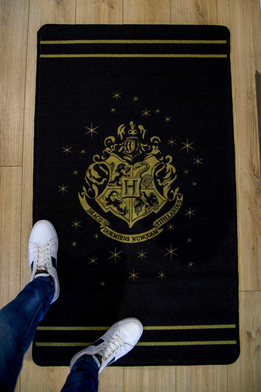 Harry Potter: Hogwarts Gold Crest Rug