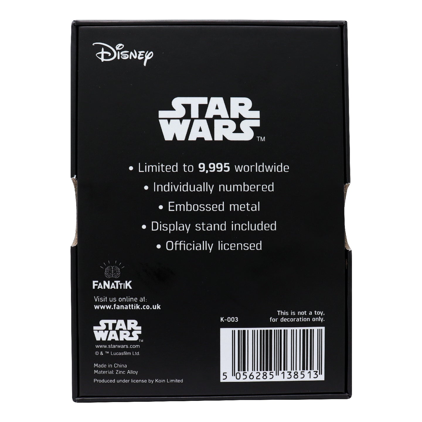Star Wars Limited Edition Battle for Hoth Ingot Ingot