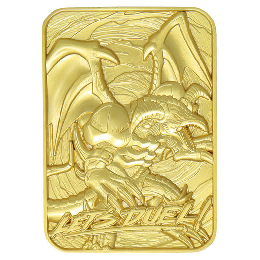 Yu-Gi-Oh! Limited Edition 24k Gold Plated B. Skull Dragon Metal Card Ingot