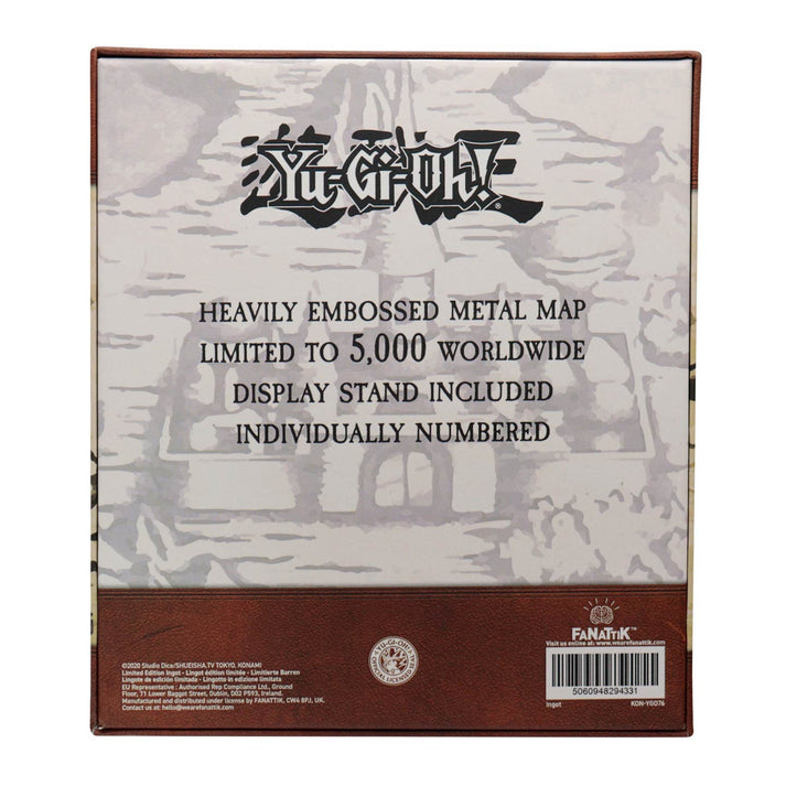 Yu-Gi-Oh! Duelist Kingdom Metal Map Metal Map