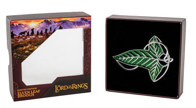 Lord of the Rings: Elven Leaf Pin Brooch Replica
