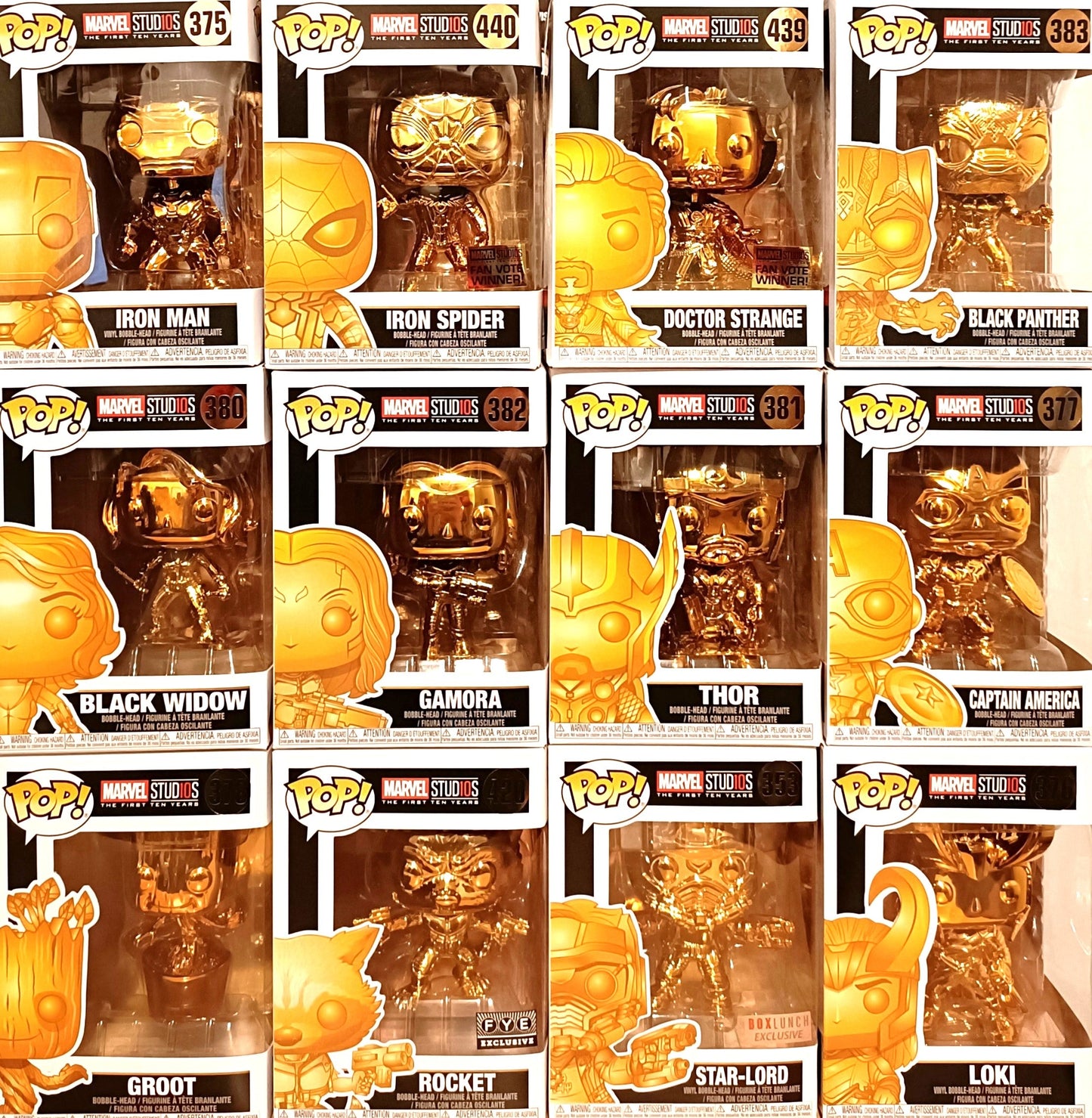Marvel Clearance Mystery Box - Ten Marvel Funko POP’s! POP Figures!