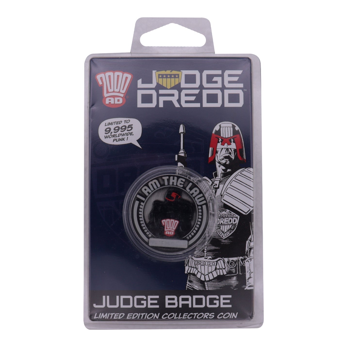 2000 AD Judge Dredd Mega-City One Coin
