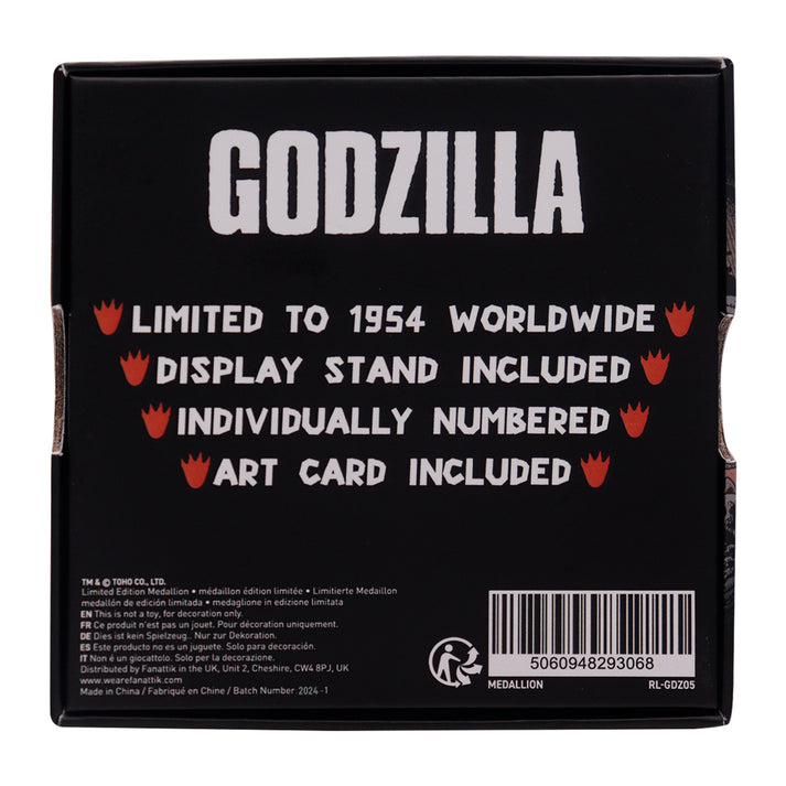 Godzilla 70th Anniversary Limited Edition Medallion Medallion