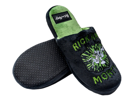 Rick and Morty: Splat Mens Mule Slippers UK 8-10