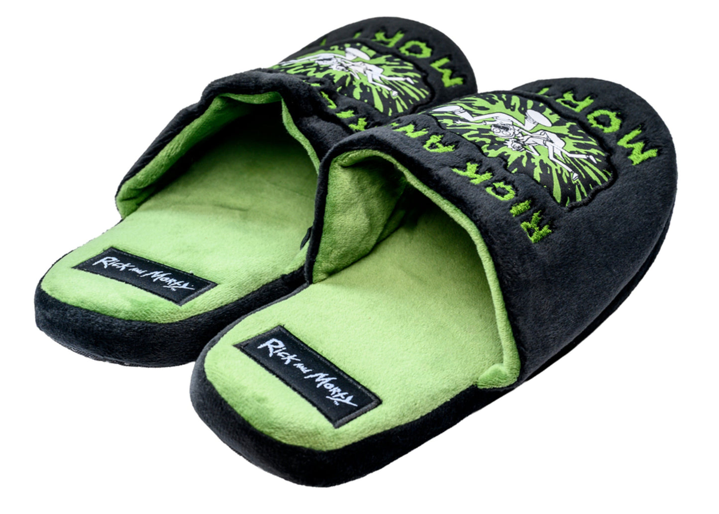 Rick and Morty: Splat Mens Mule Slippers UK 8-10