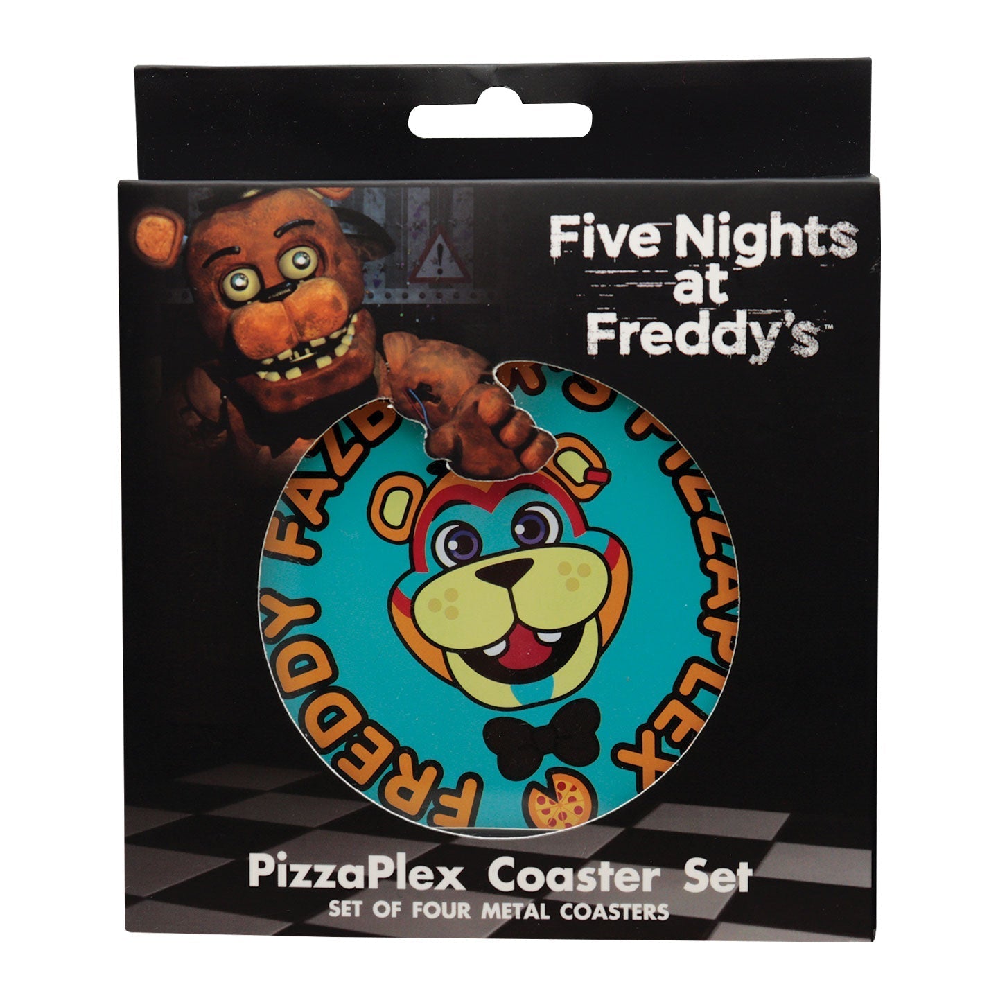 Five Nights at Freddy's Printed Metal Drinks Coasters