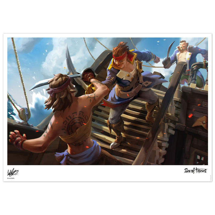 Sea of Thieves Limited Edition Art Print Wall Art