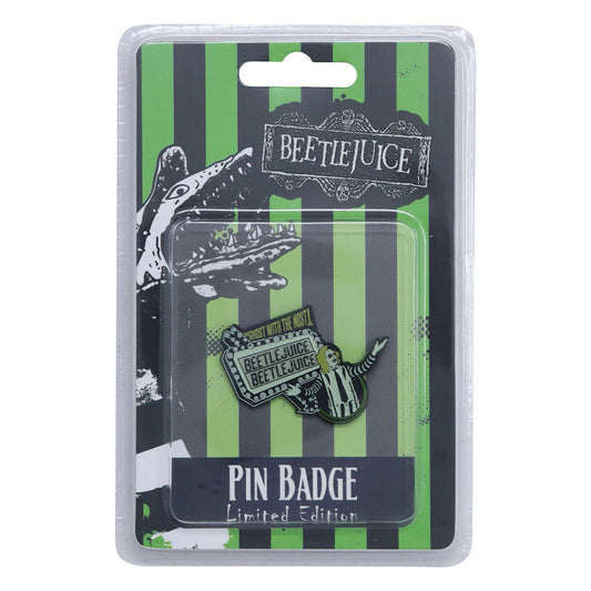 BeetleJuice Limited Edition Pin Badge Pin Badge
