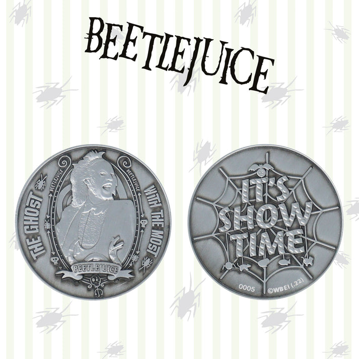 BeetleJuice Limited Edition Collectible Coin Coin
