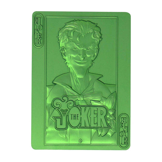 DC Comics The Joker Playing Card Limited Edition Ingot Ingot
