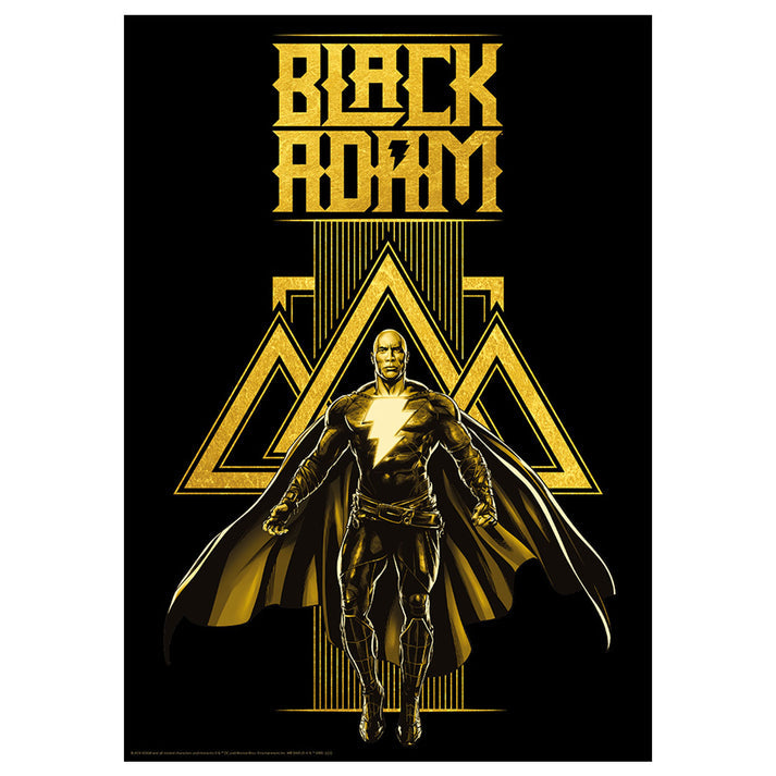 DC Black Adam Limited Edition Art Print Wall Art