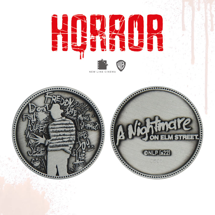 A Nightmare on Elm Street Limited Edition Collectible Coin Coin