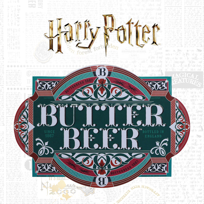 Harry Potter Butterbeer Tin Sign Tin Sign