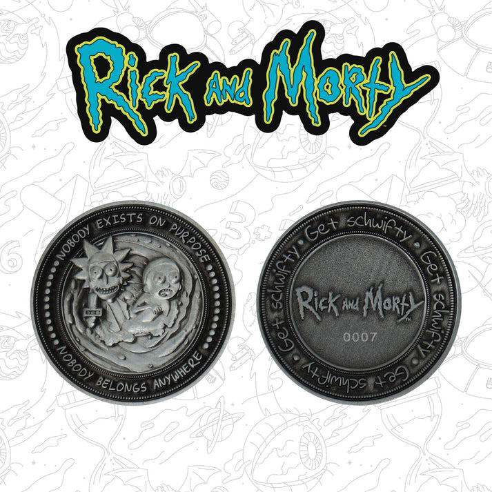 Ricky & Morty Limited Edition Collectible Coin Coin