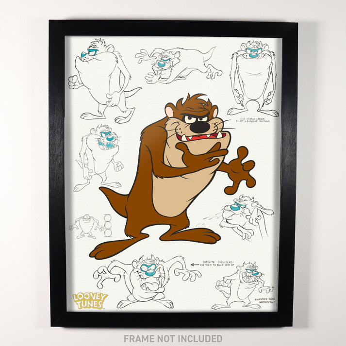 The Looney Tunes Tazmanian Devil Limited Edition Fan-Cel Fan-Cel