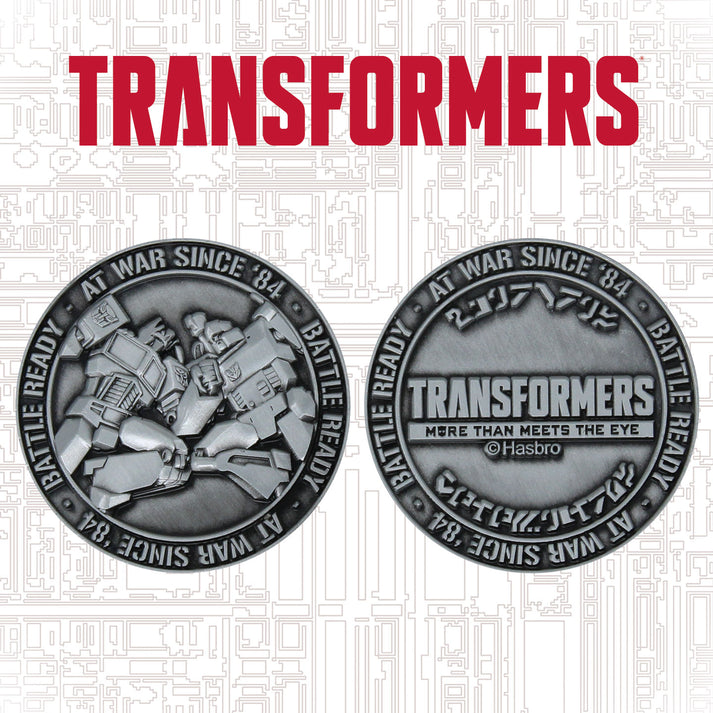 Transformers Limited Edition Collectible Coin Coin