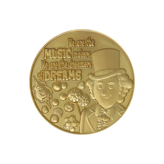 Willy Wonka and the Chocolate Factory Limited Edition Collectible Coin Coin