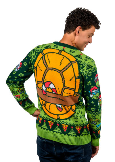 Teenage Mutant Ninja Turtles Christmas Jumper (Size S)