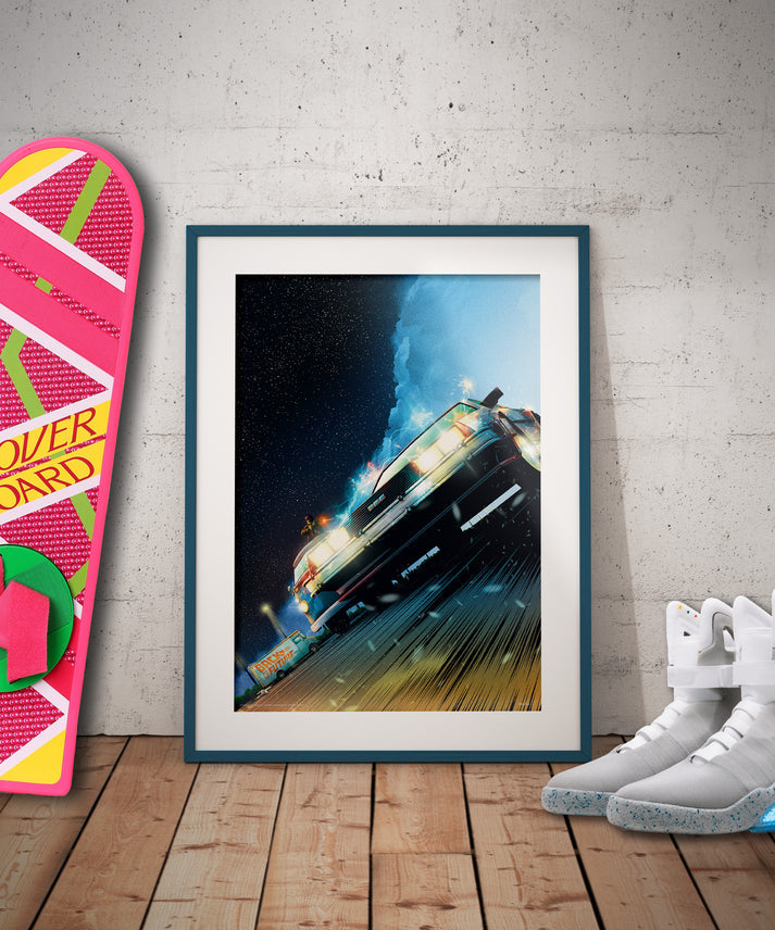Back to the Future Limited Edition Art Print Wall Art