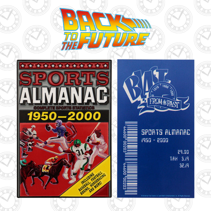 Back to the Future Limited Edition Sport Almanac Ingot Ingot