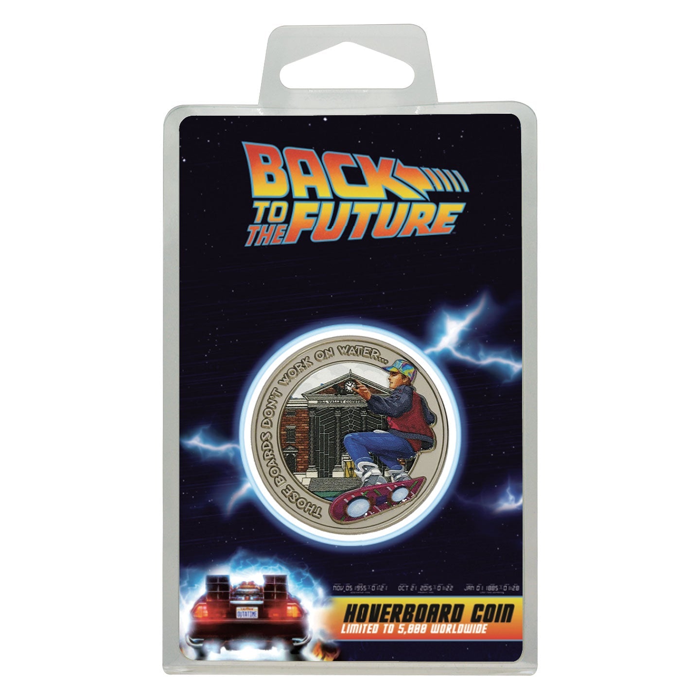 Back to the Future Hoverboard Coin