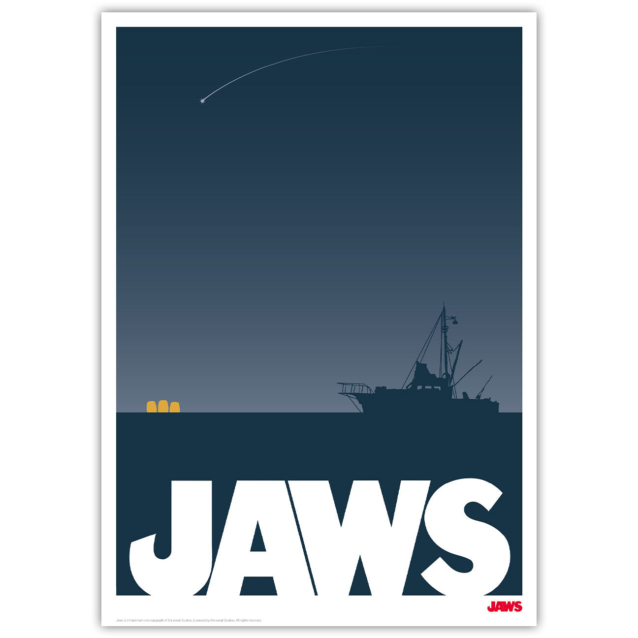 Jaws Limited Edition Art Print Wall Art