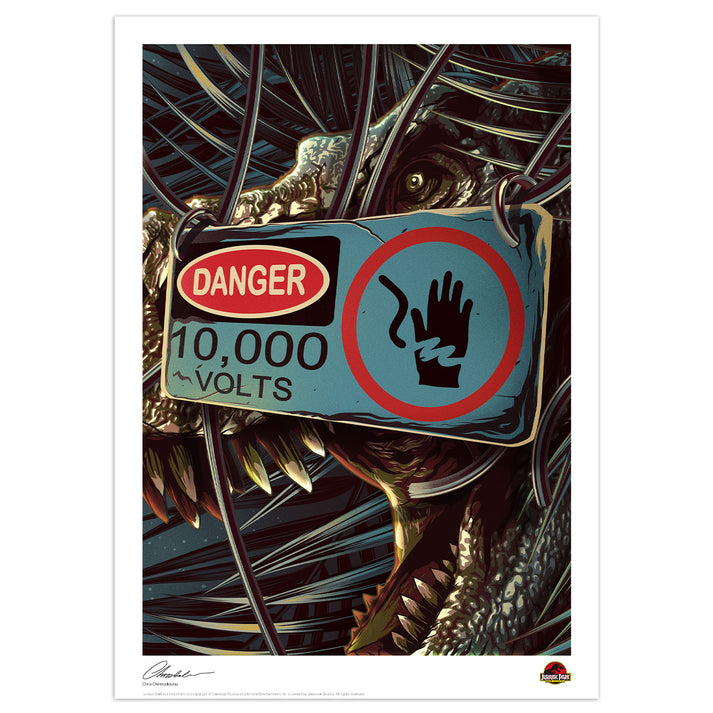 Jurassic Park Limited Edition Art Print Wall Art