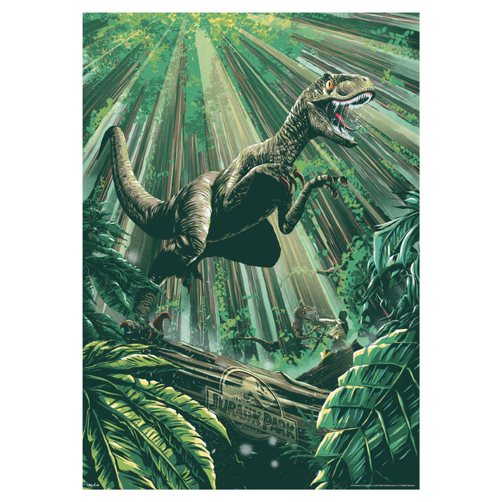 Jurassic Park Limited Edition 30th Anniversary Art Print Wall Art