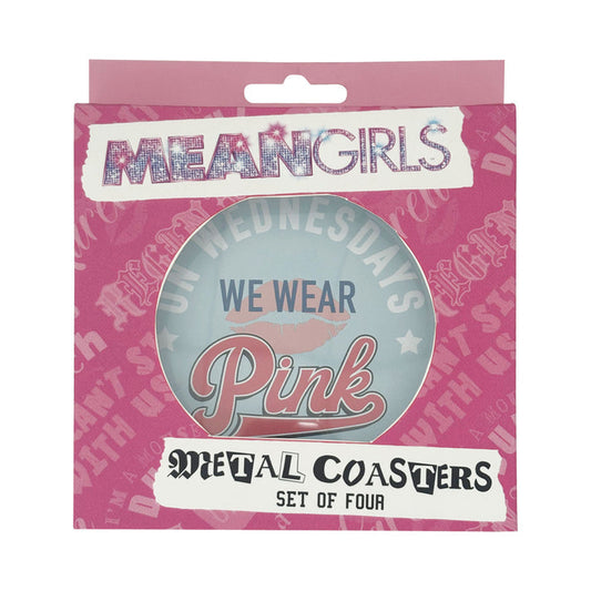 Mean Girls Set of Four Metal Coasters Coasters