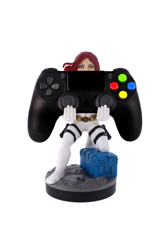 Cable Guy Black Widow White Suit - Marvel Cable Guys