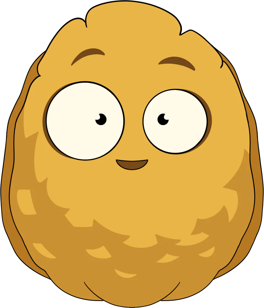 YouTooz - Plants Vs Zombies: Wall-Nut Plush (9IN)