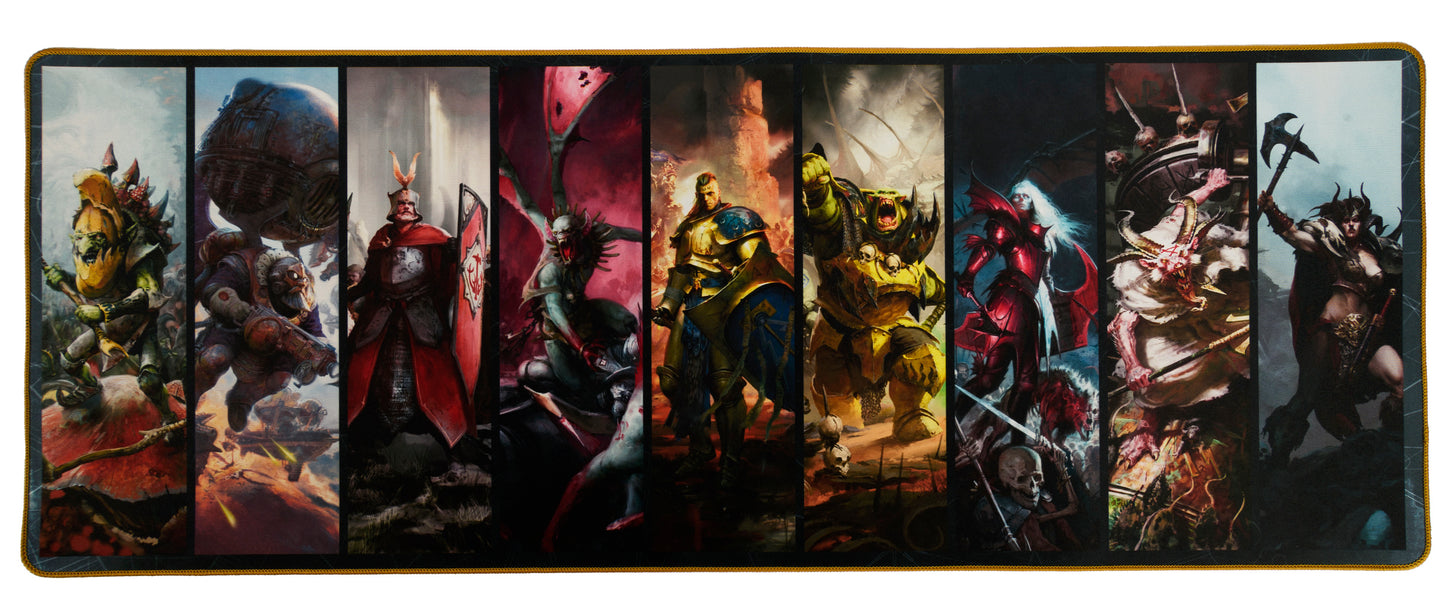 Warhammer: Age of Sigmar Battletome Covers Desk Mat
