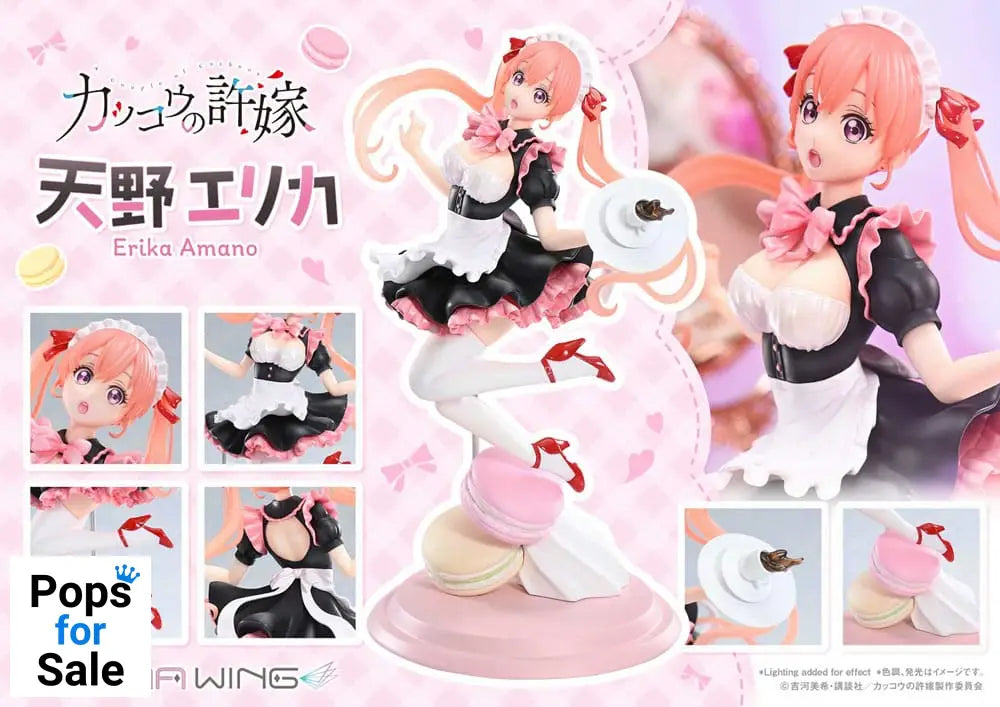 A Couple of Cuckoos Prisma Wing PVC Statue 1/7 Erika Amano 24 cm Statues