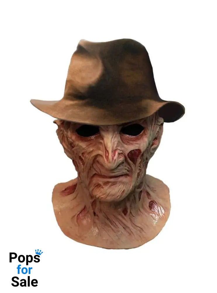 A Nightmare on Elm Street 4: The Dream Master Deluxe Latex Mask with Hat Freddy Krueger