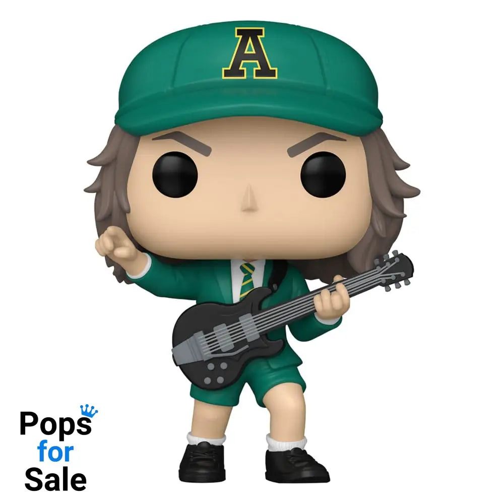 AC/DC POP! Rocks Vinyl Figure Angus Young(Green) 9 cm POP! Figures