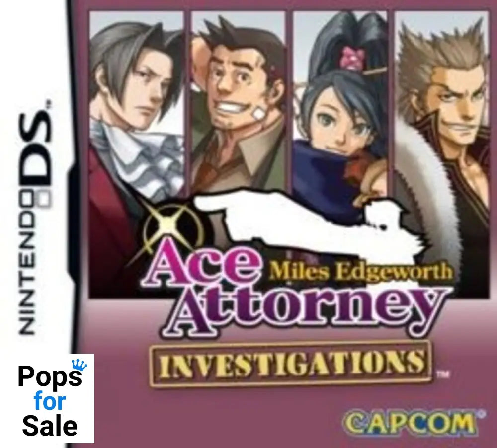 Ace Attorney: Miles Edgeworth Investigations for Nintendo DS