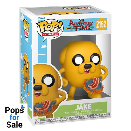 Adventure Time POP! Animation Vinyl Figure Jake with Bacon Pancakes 9 cm