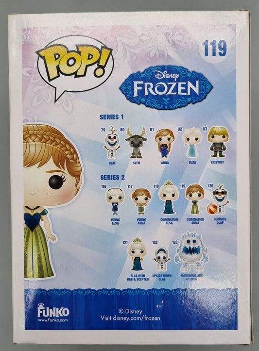 #119 Coronation Anna - Disney Frozen Funko POP