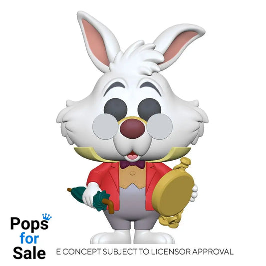 Alice in Wonderland POP! Disney Vinyl Figure White Rabbit w/Watch 9 cm