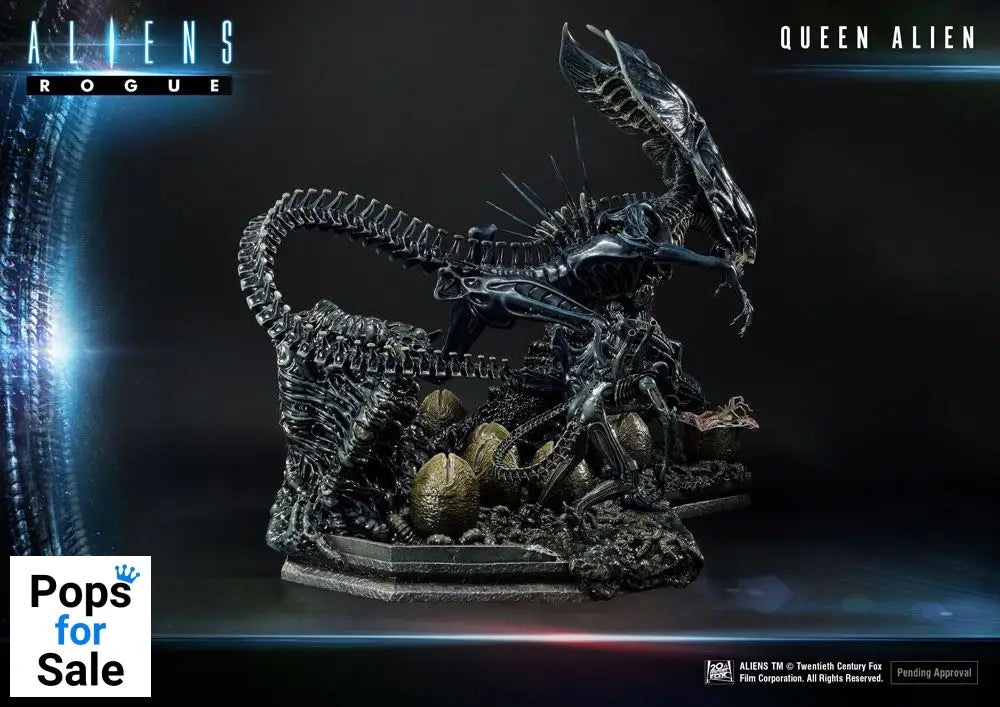 Aliens Premium Masterline Series Statue Queen Alien Battle Diorama 71 cm