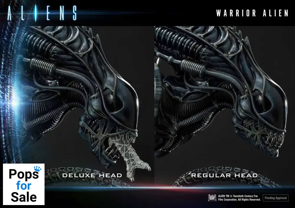 Aliens Premium Masterline Series Statue Warrior Alien Deluxe Bonus Version 67 cm Statues