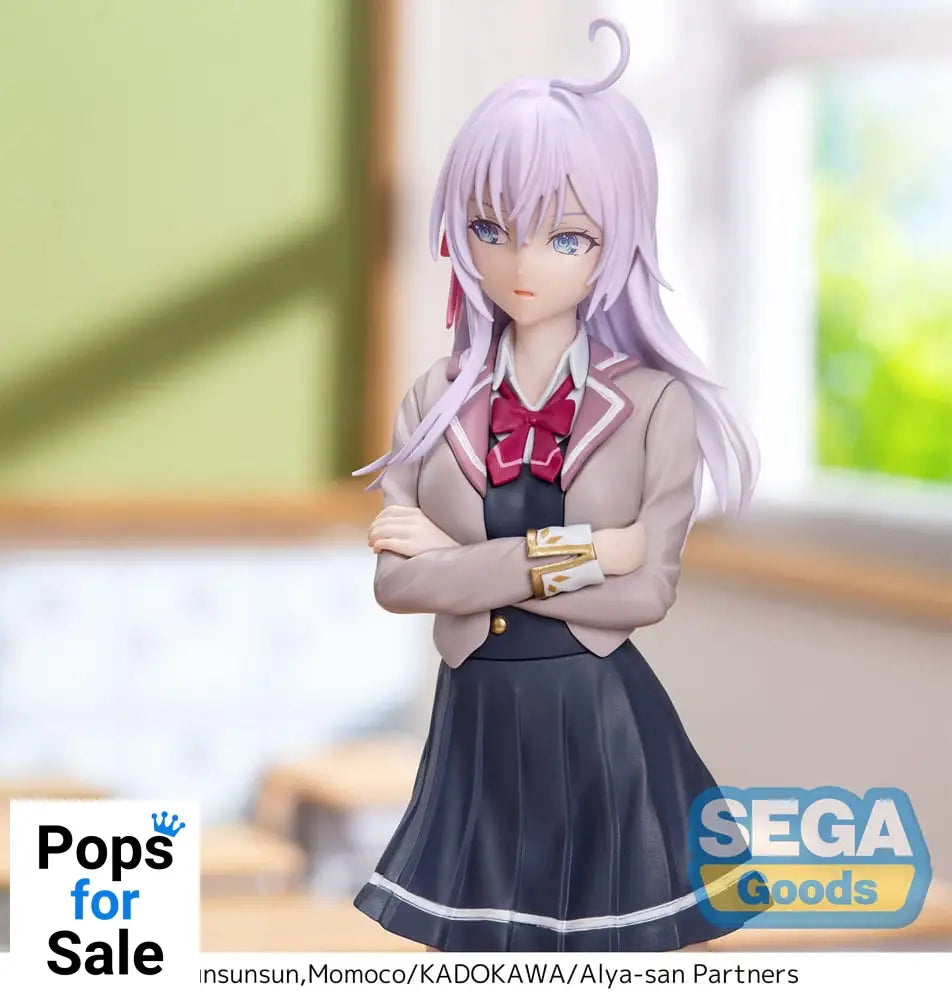 Alya Sometimes Hides Her Feelings in Russian Luminasta PVC Statue Alya Uniform Ver. 18 cm Statues