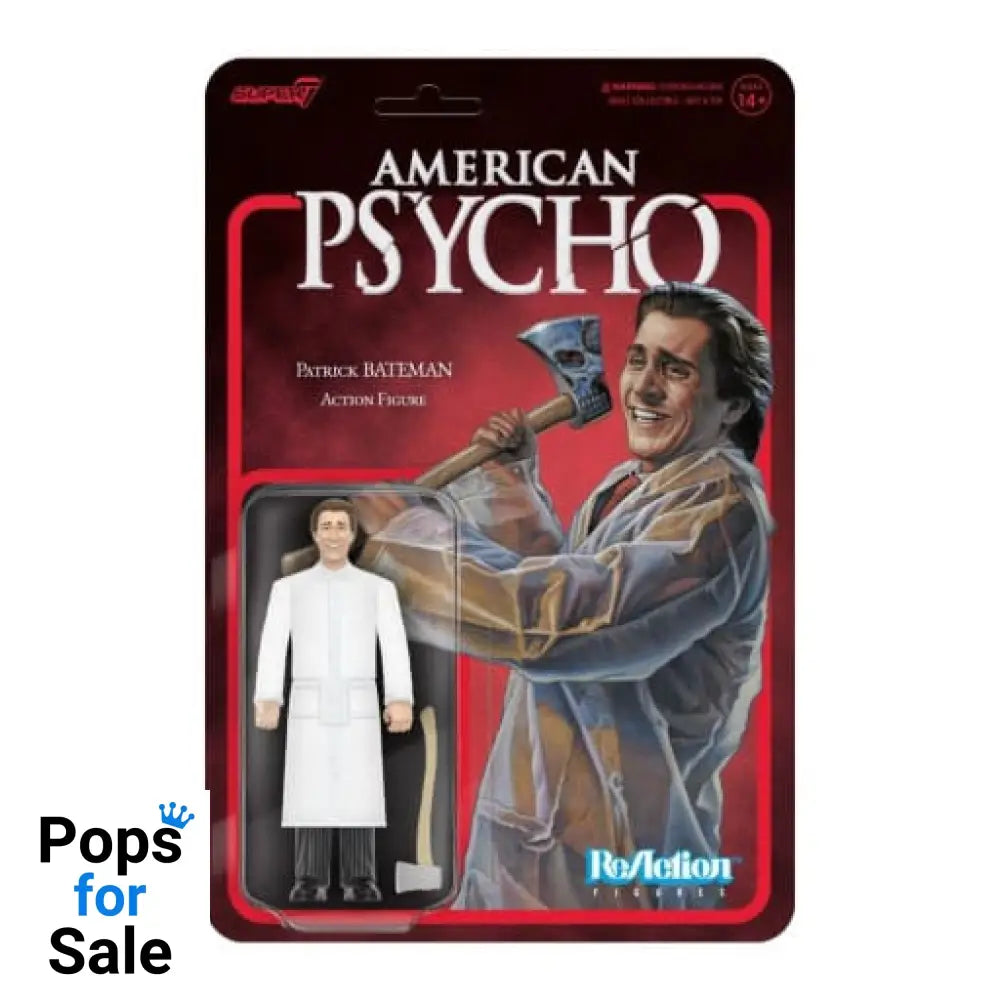 American Psycho (2000) ReAction Action Figure Wave 01 Patrick Bateman (Raincoat) 10 cm Action figures