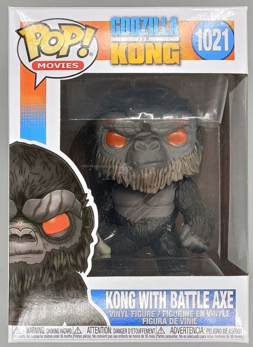 1021 Kong (with Battle Axe) - Godzilla Vs Kong Funko POP