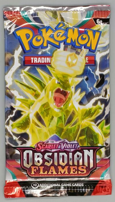 Pokemon Card Game Scarlet & Violet: Obsidian Flames 10 Additional Game Cards