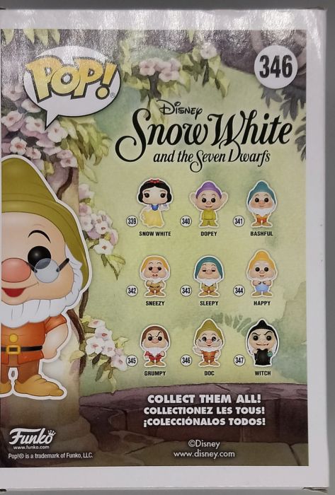 #346 Doc - Disney Snow White and the Seven Dwarfs Box Damaged Funko POP
